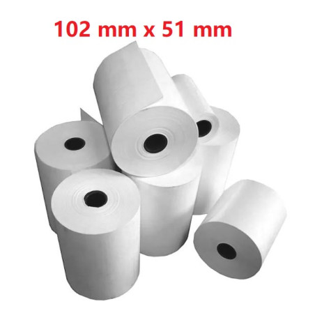 Opaco White Roll Adesivo 102mm x 51mm