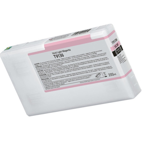 Epson T9136 magenta claro tinta compatible