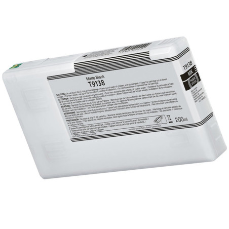 Epson T9138 negro mate tinta compatible