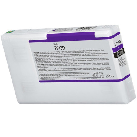 Epson T913D violeta tinta compatible