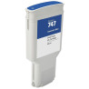 HP 747 (P2V85A) azul tinta compatible