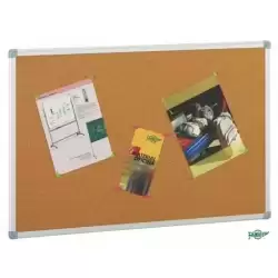 611-2 FAIBO TABLERO CORCHO 60X90 CM CON MARCO DE FIBRA 10MM