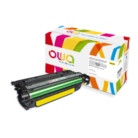 K15941OW ARMOR    toner compatible amarillo Laserjet Ese M651 CF332A 654A