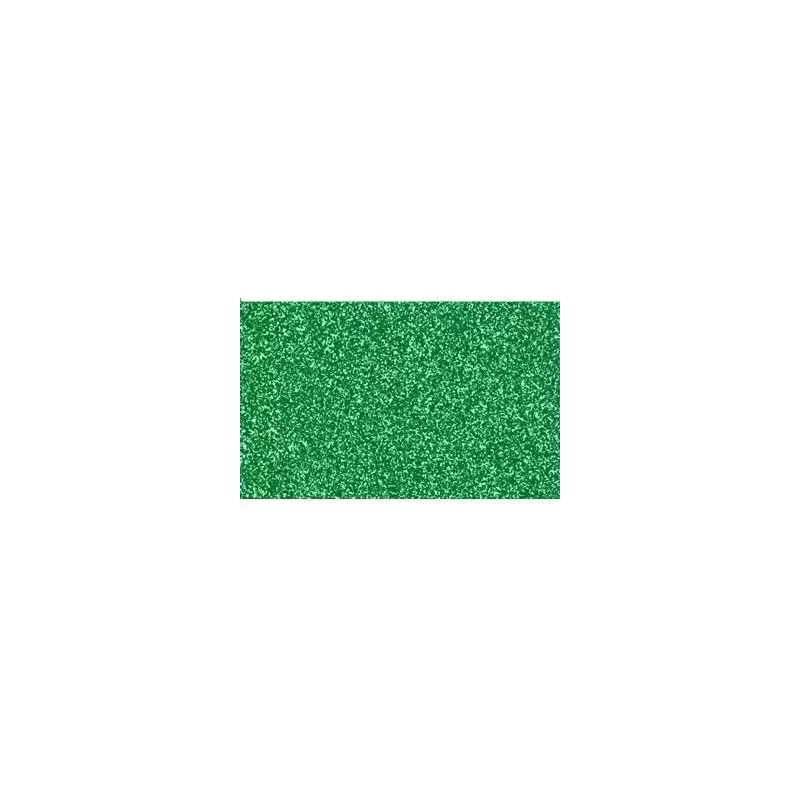 572VD FAMA GOMA EVA 50X70CM GROSOR 2MM GLITTER VERDE PACK 10 UD