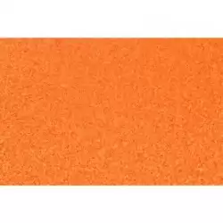 572ZG10 FAMA GOMA EVA 50X70CM GROSOR 2MM GLITTER NARANJA PACK 10 UD