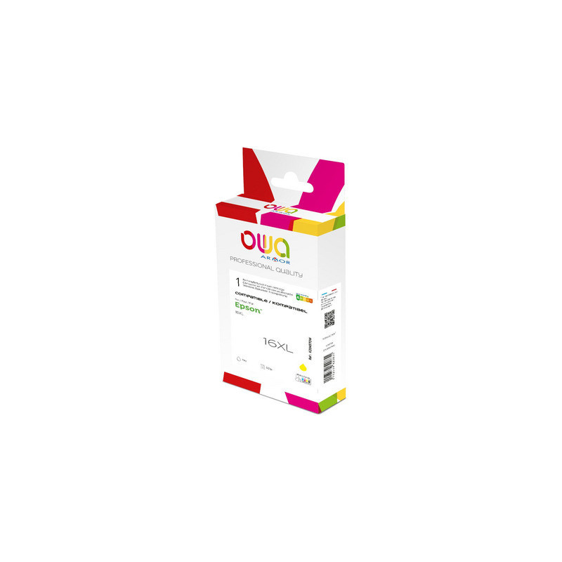 K20497OW ARMOR    Owa INKJET REMAN REMAN. FOR EPSON T1634XL yellow Box