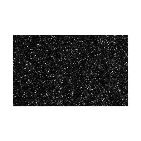 572ZG19 FAMA GOMA EVA 50X70CM GROSOR 2MM GLITTER NEGRO PACK 10 UD