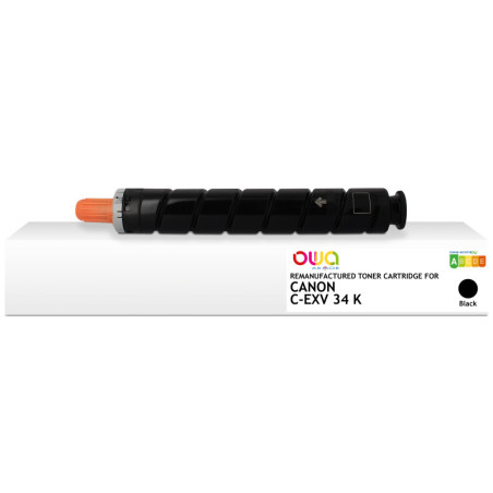 K40040OW ARMOR OWA Toner Negro 3782B002 para Canon C-EXV34 K / 3782 B 002 23 000p