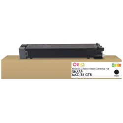 K40090OW ARMOR toner OWA para SHARP MXC38GTB K 10K