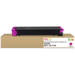 K40092OW ARMOR toner OWA para SHARP MXC38GTM M 10K