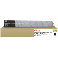 K40117OW ARMOR OWA Toner TN512K A33K152 para KONICA MINOLTA Bizhub C454 (e)/C554 ( e). DEVELOP INEO +454/+554. OLIVETTI d-Col...