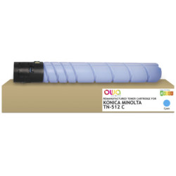 K40118OW ARMOR OWA Toner TN512C A33K452 para KONICA MINOLTA Bizhub C454 (e)/C554 ( e). DEVELOP INEO +454/+554. OLIVETTI d-Col...