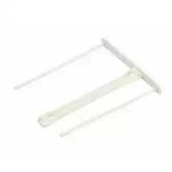 0089701 FELLOWES 100 FASTENERS DE PLÁSTICO PRO CLIP BLANCO (100MM)