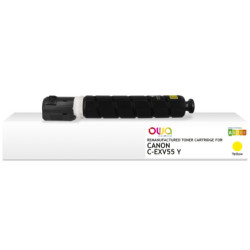 K40140OW ARMOR OWA Toner Amarillo para CANON C-EXV55 Y / 2185C002