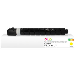 K40144OW ARMOR OWA Toner Amarillo 0487C002 para Canon C-EXV51L Y /0487 C 002 26 000p