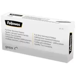 5117501 FELLOWES GRAPAS DE CARGA COMPLETA 26/6 PLATA CAJA DE 5000