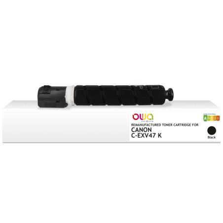 K40187OW ARMOR OWA Toner Negro 8516B002 para Canon C-EXV47 K 19 000p