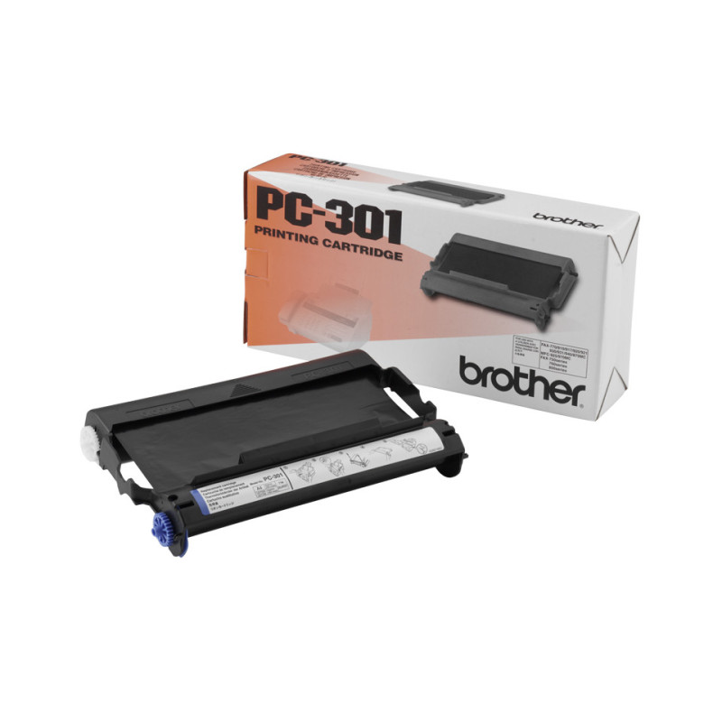 PC301 BROTHER Cartucho + Bobina de 235 Paginas Aproximadamente