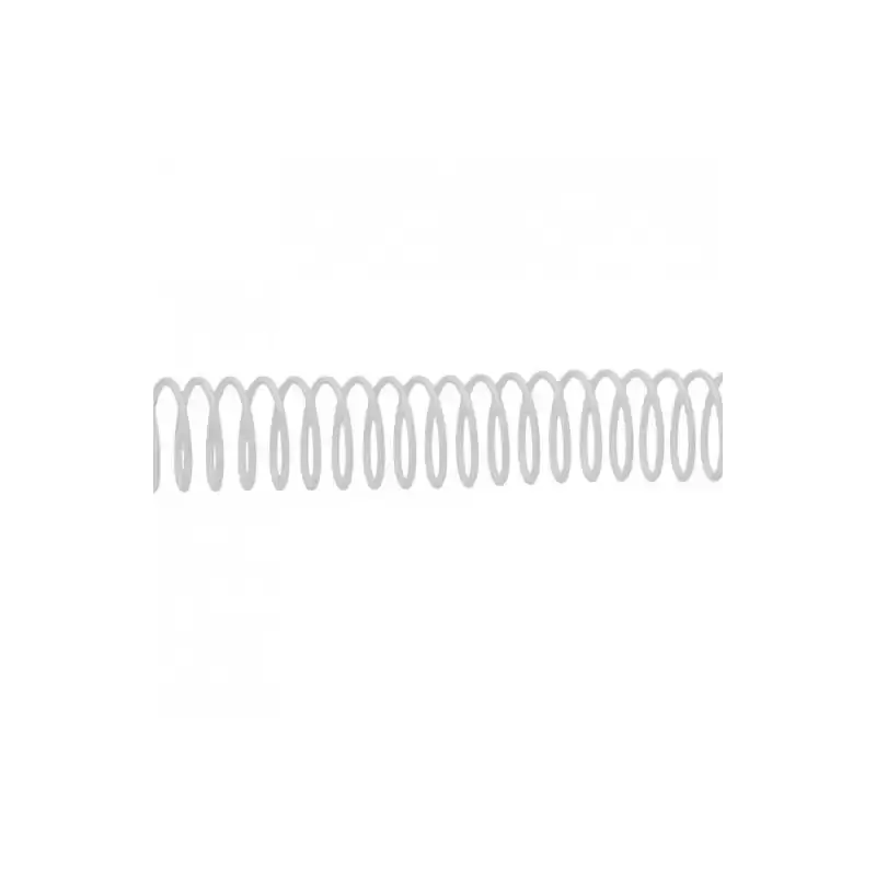 5113601 FELLOWES ESPIRAL METÁLICA PASO 5:1 22MM A4 BLANCO PACK 100 UD