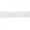 5114801 FELLOWES ESPIRAL METÁLICA PASO 5:1 46MM A4 BLANCO PACK 25 UD
