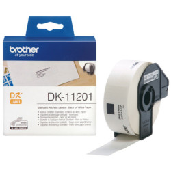 DK11201 BROTHER Rollo de Etiquetas de 29x90mm de 400 Uds.