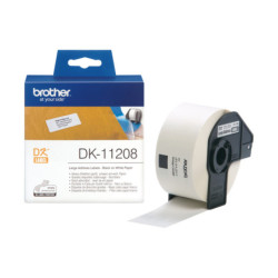 DK11208 BROTHER Rollo de Etiquetas de 38x90mm de 400 Uds.