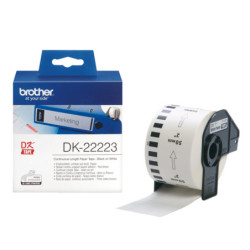 DK22223 BROTHER Rollo de Papel Continuo Blanco de 50mm x 30