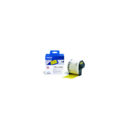 DK44605 BROTHER Rollo de Papel Continuo Removible Amarillo de 62mm x 30