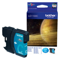 LC1100C BROTHER  Cartucho de tinta cian  DCP385C/ MFC-6490CW/5490cn