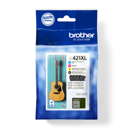 LC421XLVAL BROTHER Pack de 4 cartuchos de tinta negro