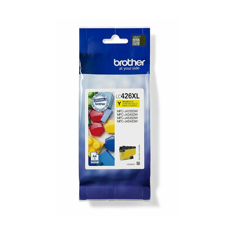 LC426XLY BROTHER tinta xl amarilla para MFCJ4340DW/MFCJ4540DW/MFCJ4540DWXL LC426XLY