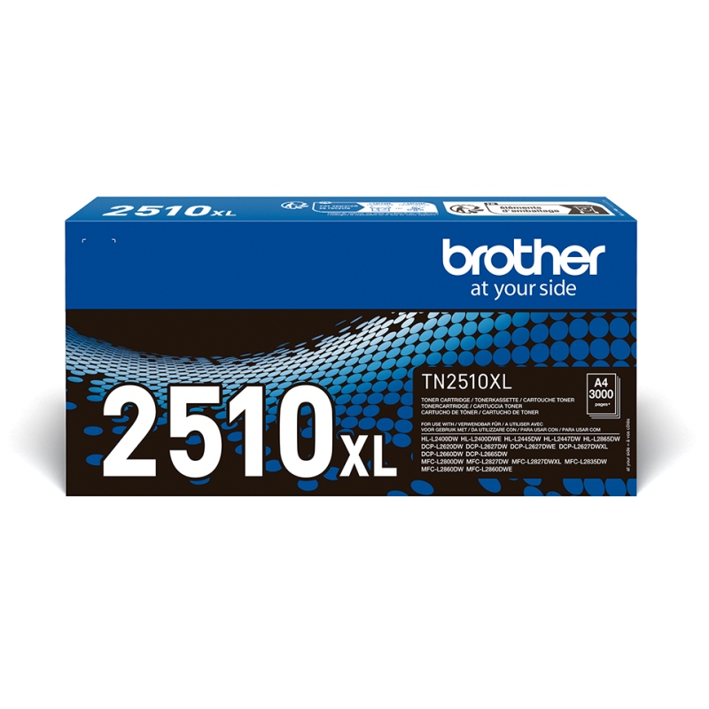 TN2510XL BROTHER TONER NEGRO HLL2400DW