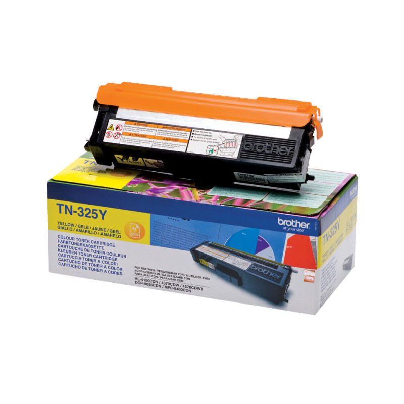 TN325Y BROTHER Toner Amarillo  HL-4150CDN/4570CDW Toner Amarillo 3.500 pag.