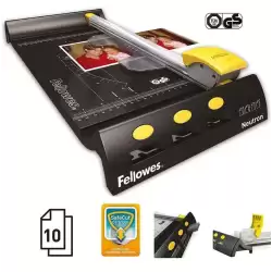 5410001 FELLOWES CIZALLA NEUTRON A4 10 HOJAS NEGRO