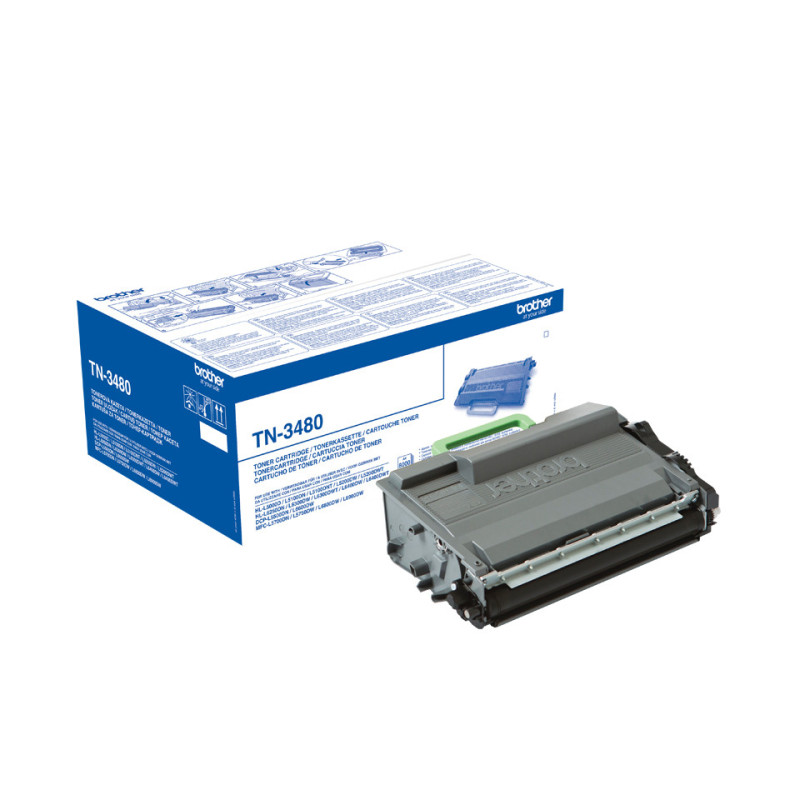 TN3480 BROTHER Toner negro MFCL5750/6300DW/MFCL6800DW/MFCL6900DW/HLL5100DN Toner 8.000Pag