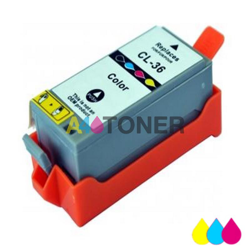 Canon CLI-36 tricolor cartucho de tinta compatible (1511B001)