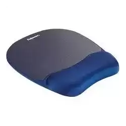 9172801 FELLOWES ALFOMBRILLA CON REPOSAMUÑECAS MEMORY FOAM AZUL