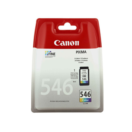 8289B004 Canon Cartucho Color Pixma MG2250/MG2450/MG2550 CL546 180pag. *BLISTER ALARMA*