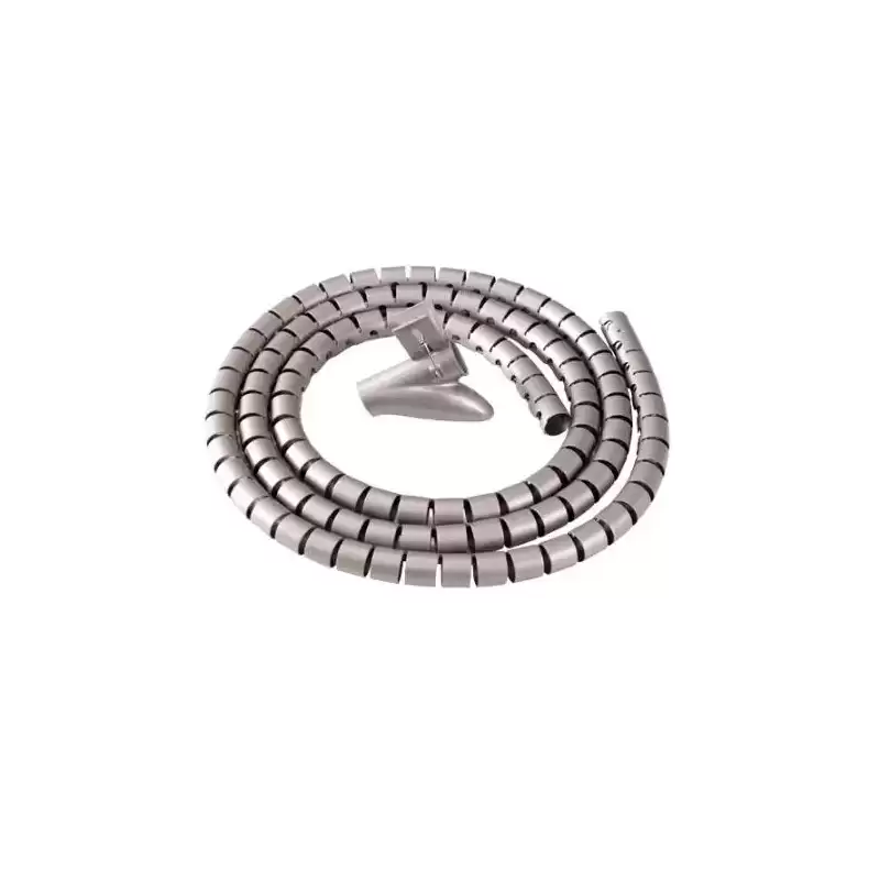 9929801 FELLOWES ORGANIZADOR CABLES PLATEADO CABLEZIP