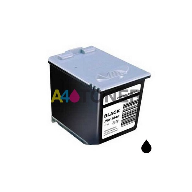 Cartucho de tinta  alternativo con INK-M40/ELS sustituye al cartucho original  INK-M40/ELS