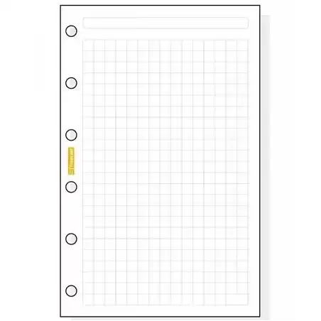 1204297 FINOCAM RECAMBIO AGENDA DE ANILLAS CLASSIC C240 602-73X114MM 50H CUADRÍCULA