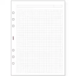 1984091 FINOCAM RECAMBIO AGENDA ANILLAS OPEN R1040 1000-155X215MM 50H CUADRÍCULA