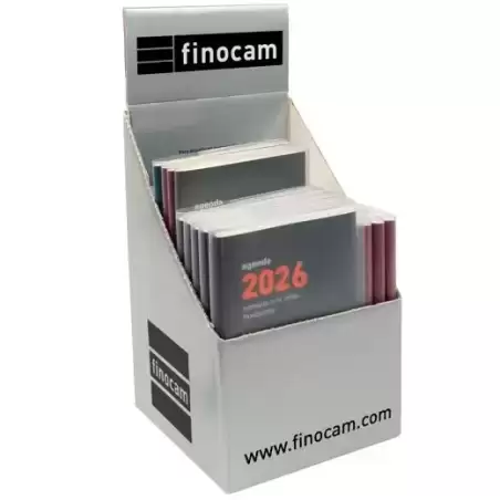 331180126 FINOCAM AGENDA PLANA MIN/COC CAJA EXPOSITOR 12 UD 2026