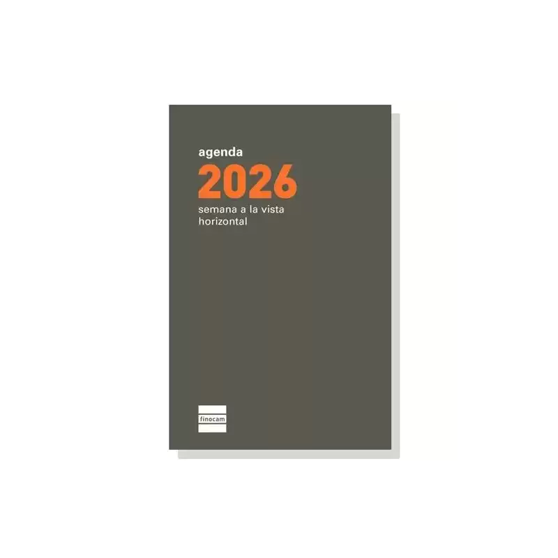 341630026 FINOCAM RECAMBIO AGENDA ANUAL PLANA P394 PL3-82X127MM SVH 2026