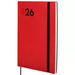 621123026 FINOCAM AGENDA DYNAMIC MARA Y10-140X204MM SVV TAPA BLANDA ROJO 2026