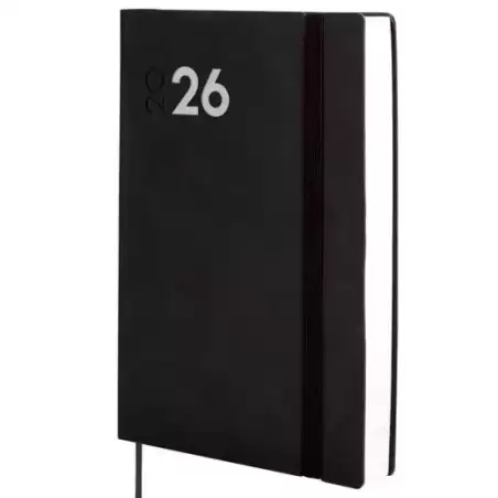 621166026 FINOCAM AGENDA DYNAMIC MARA Y10-140X204MM 1DP TAPA BLANDA NEGRO 2026