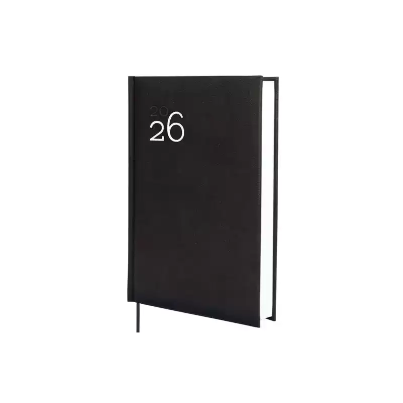 625165026 FINOCAM AGENDA DYNAMIC MILANO Y10-140X204MM 1DP TAPA DURA NEGRO 2026