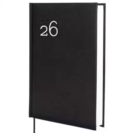 625165026 FINOCAM AGENDA DYNAMIC MILANO Y10-140X204MM 1DP TAPA DURA NEGRO 2026