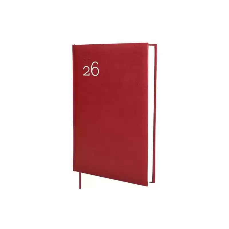 625187426 FINOCAM AGENDA DYNAMIC MILANO Y11-165X240MM 1DP TAPA DURA BURDEOS 2026