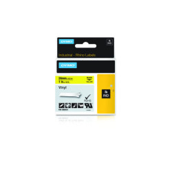 1805431 DYMO RHINO Cinta ID1-24 Negro/amarillo vinilo